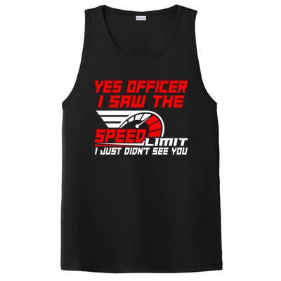 Funny Auto Racing For Car And Motorcycle Enthusiasts Gift PosiCharge Competitor Tank