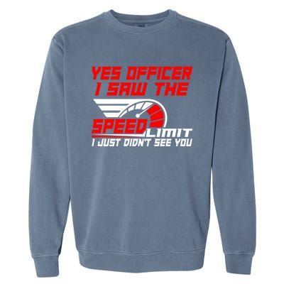 Funny Auto Racing For Car And Motorcycle Enthusiasts Gift Garment-Dyed Sweatshirt