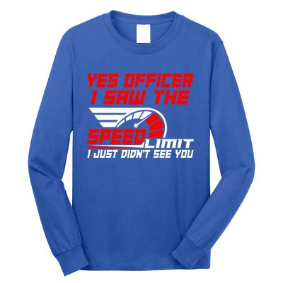 Funny Auto Racing For Car And Motorcycle Enthusiasts Gift Long Sleeve Shirt