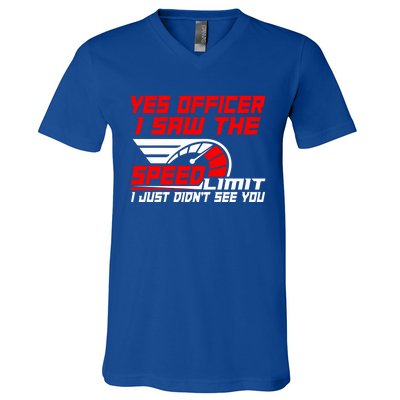 Funny Auto Racing For Car And Motorcycle Enthusiasts Gift V-Neck T-Shirt