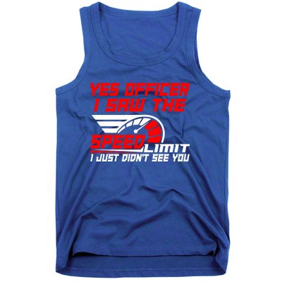 Funny Auto Racing For Car And Motorcycle Enthusiasts Gift Tank Top