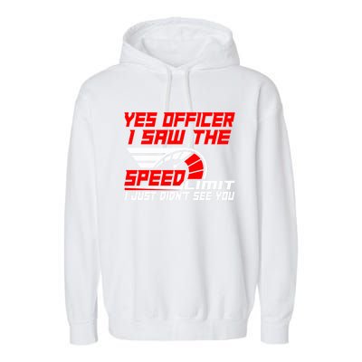 Funny Auto Racing For Car And Motorcycle Enthusiasts Gift Garment-Dyed Fleece Hoodie