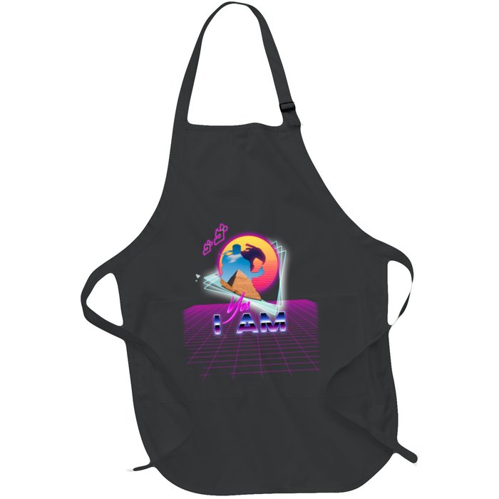 Funny Aesthetic Retro Vaporwave Synthwave Avdol Yes I Am Meme Quote Apron