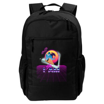 Funny Aesthetic Retro Vaporwave Synthwave Avdol Yes I Am Meme Quote Backpack
