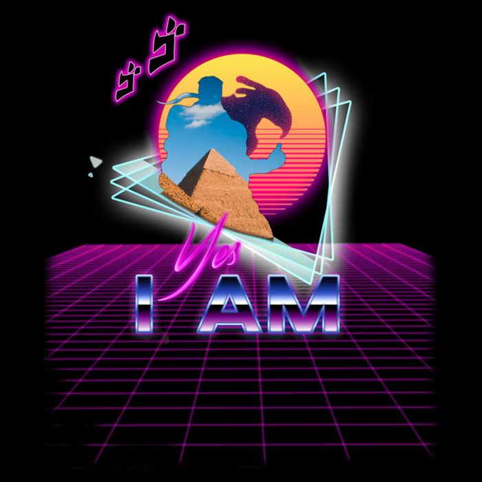 Funny Aesthetic Retro Vaporwave Synthwave Avdol Yes I Am Meme Quote 16 in Basic Backpack