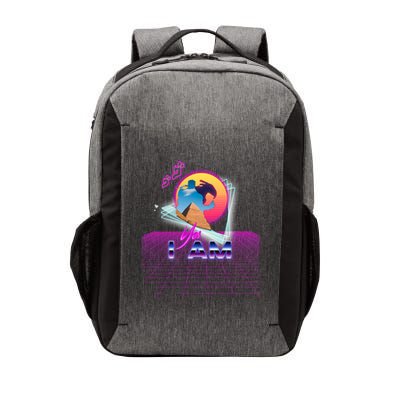 Funny Aesthetic Retro Vaporwave Synthwave Avdol Yes I Am Meme Quote Vector Backpack