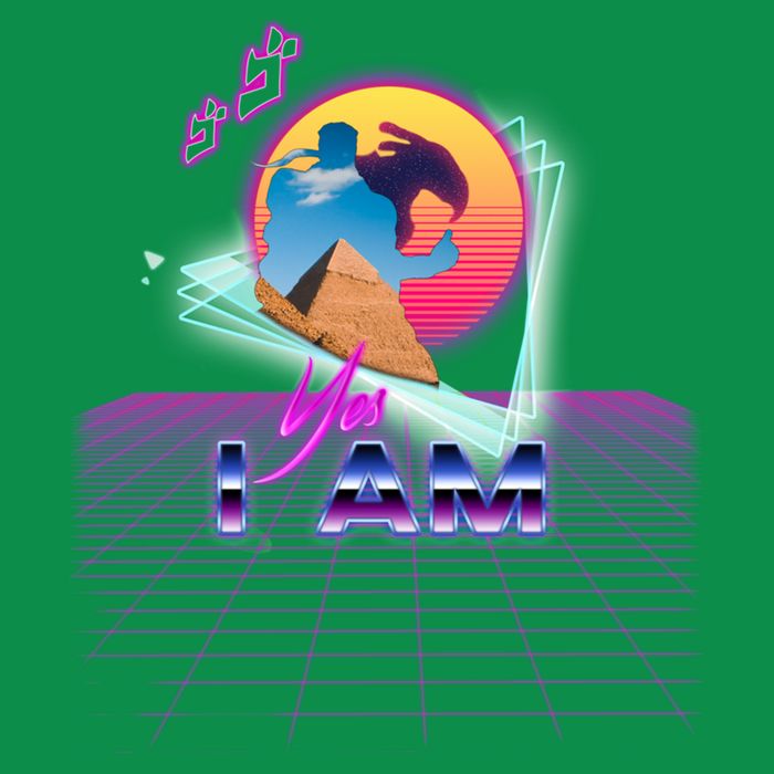 Funny Aesthetic Retro Vaporwave Synthwave Avdol Yes I Am Meme Quote Sweatshirt