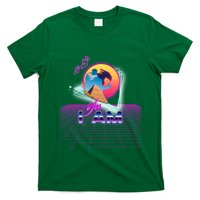 Funny Aesthetic Retro Vaporwave Synthwave Avdol Yes I Am Meme Quote T-Shirt
