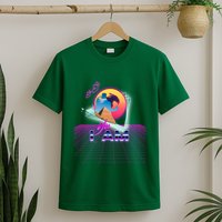 Funny Aesthetic Retro Vaporwave Synthwave Avdol Yes I Am Meme Quote T-Shirt