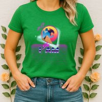 Funny Aesthetic Retro Vaporwave Synthwave Avdol Yes I Am Meme Quote Womens T-Shirt