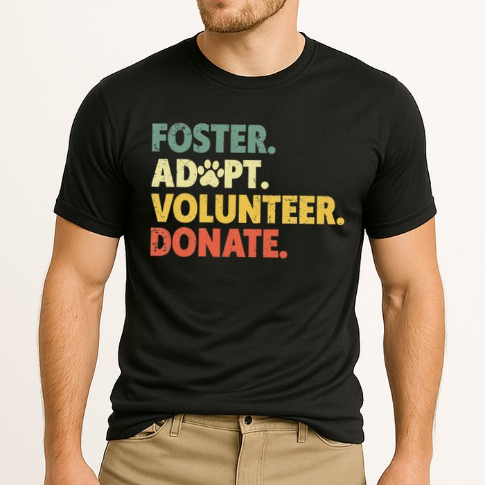 Foster Adopt Rescue Dog Lover Pet Adoption Foster To Adopt Cooling Performance Crew T-Shirt