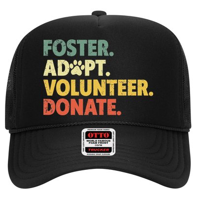 Foster Adopt Rescue Dog Lover Pet Adoption Foster To Adopt Trucker Hat
