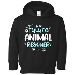 Future Animals Rescuer Veterinarian Rescue Dog Rescue Cat Toddler Hoodie