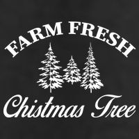 Farm Fresh Christmas Tree 7 Panel Mesh Trucker Snapback Hat