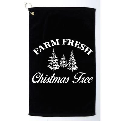 Farm Fresh Christmas Tree Platinum Collection Golf Towel