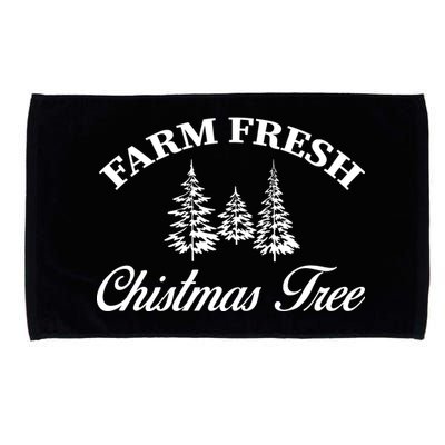 Farm Fresh Christmas Tree Microfiber Hand Towel