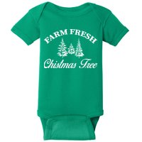 Farm Fresh Christmas Tree Baby Bodysuit