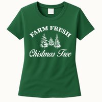 Farm Fresh Christmas Tree Womens T-Shirt
