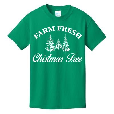 Farm Fresh Christmas Tree Kids T-Shirt