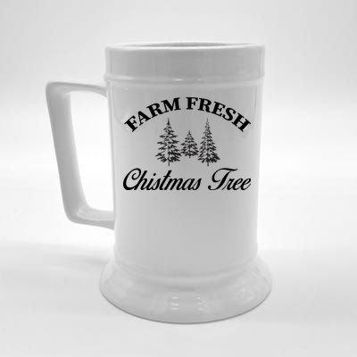 Farm Fresh Christmas Tree Beer Stein