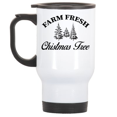 Farm Fresh Christmas Tree Stainless Steel Travel Mug