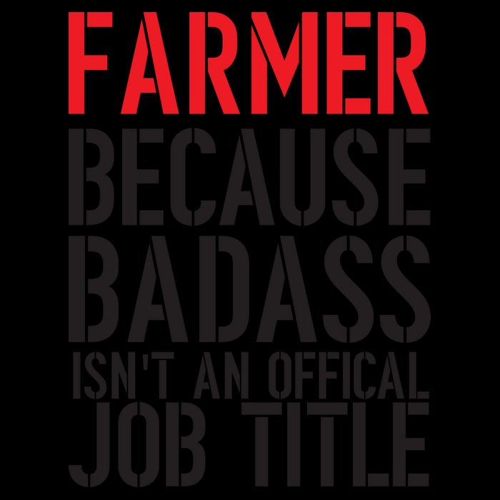Farmer Because Badass Isn't An Official Job Title 16oz Travel Tumbler