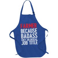 Farmer Because Badass Isn't An Official Job Title Apron