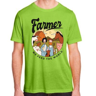 Farmer We Feed The World Adult ChromaSoft Performance T-Shirt