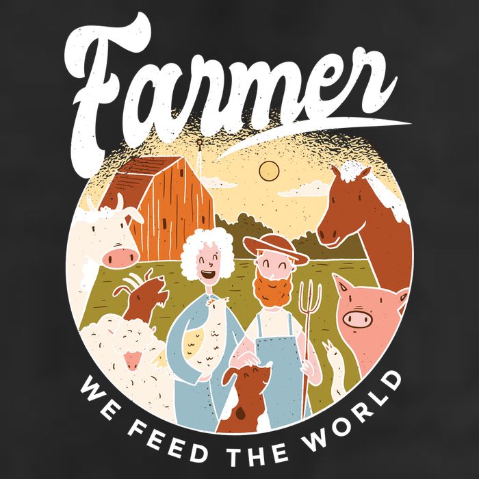 Farmer We Feed The World Cool Comfort Performance Bucket Hat