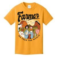 Farmer We Feed The World Kids T-Shirt