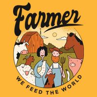 Farmer We Feed The World Kids T-Shirt