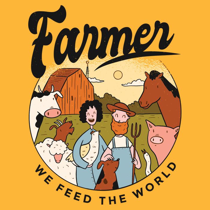 Farmer We Feed The World Kids T-Shirt