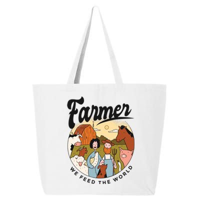 Farmer We Feed The World 25L Jumbo Tote