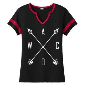 Farmhouse Inspired WACO Ladies Halftime Notch Neck Tee