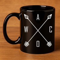 Farmhouse Inspired WACO 11oz C Handle Ceramic Mug
