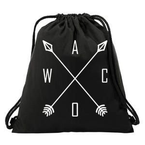 Farmhouse Inspired WACO Drawstring Bag