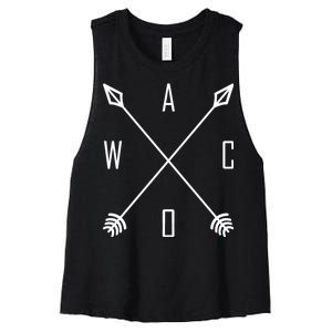 Farmhouse Inspired WACO Women's Racerback Cropped Tank