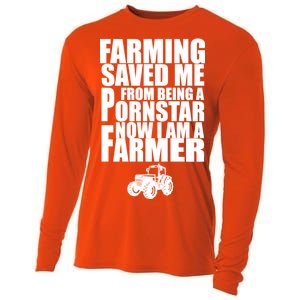 Farming Saved Me From being A Pornstar Cooling Performance Long Sleeve Crew