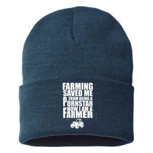 Farming Saved Me From being A Pornstar Sustainable Knit Beanie