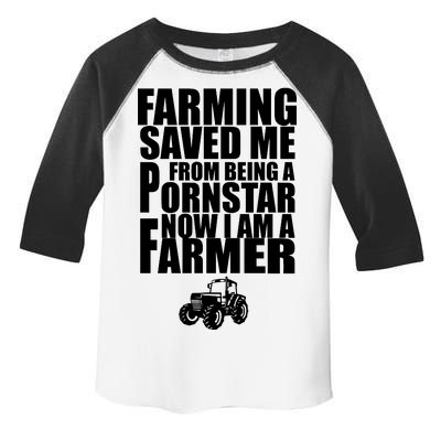 Farming Saved Me From being A Pornstar Toddler Fine Jersey T-Shirt