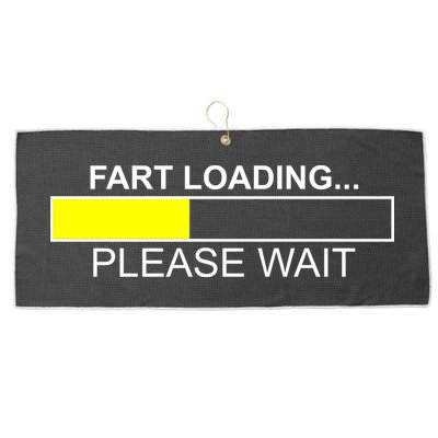 Fart Loading Large Microfiber Waffle Golf Towel