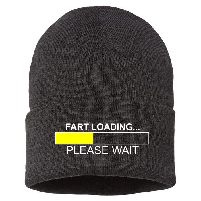 Fart Loading Sustainable Knit Beanie