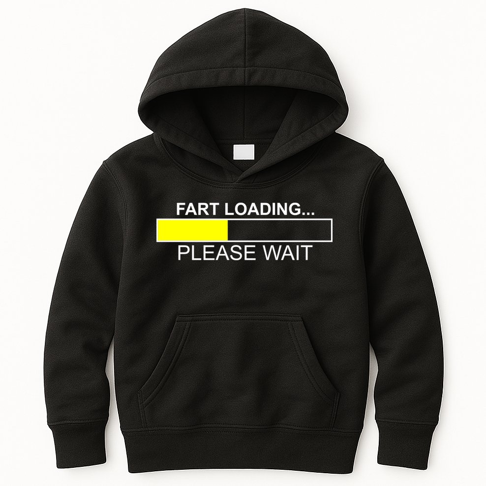 Fart Loading Kids Hoodie