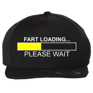 Fart Loading Wool Snapback Cap