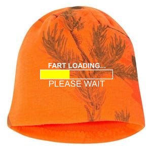 Fart Loading Kati - Camo Knit Beanie