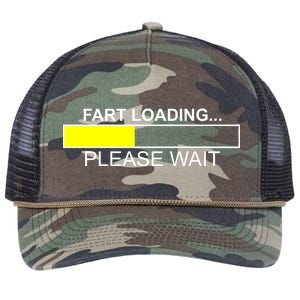 Fart Loading Retro Rope Trucker Hat Cap