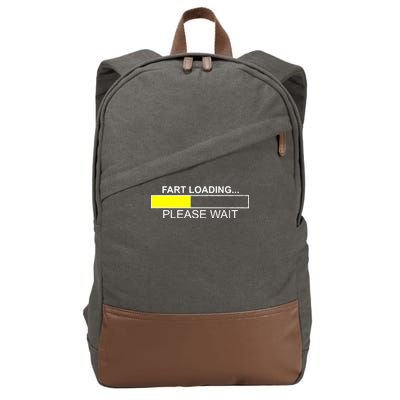 Fart Loading Cotton Canvas Backpack