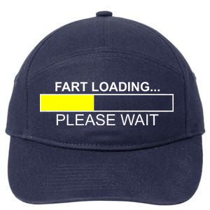 Fart Loading 7-Panel Snapback Hat