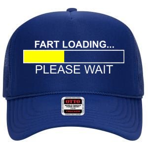 Fart Loading High Crown Mesh Back Trucker Hat