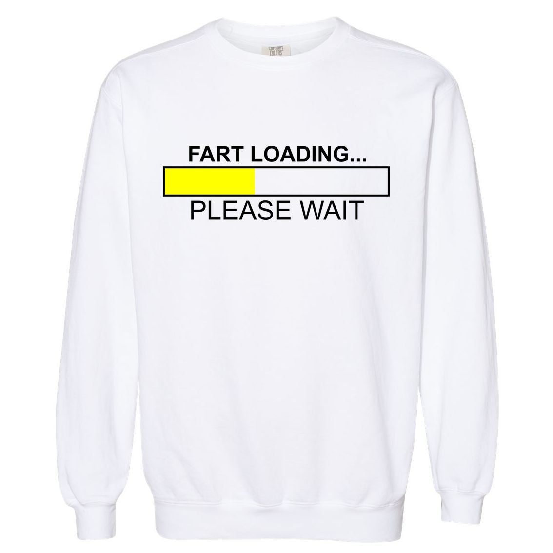 Fart Loading Garment-Dyed Sweatshirt